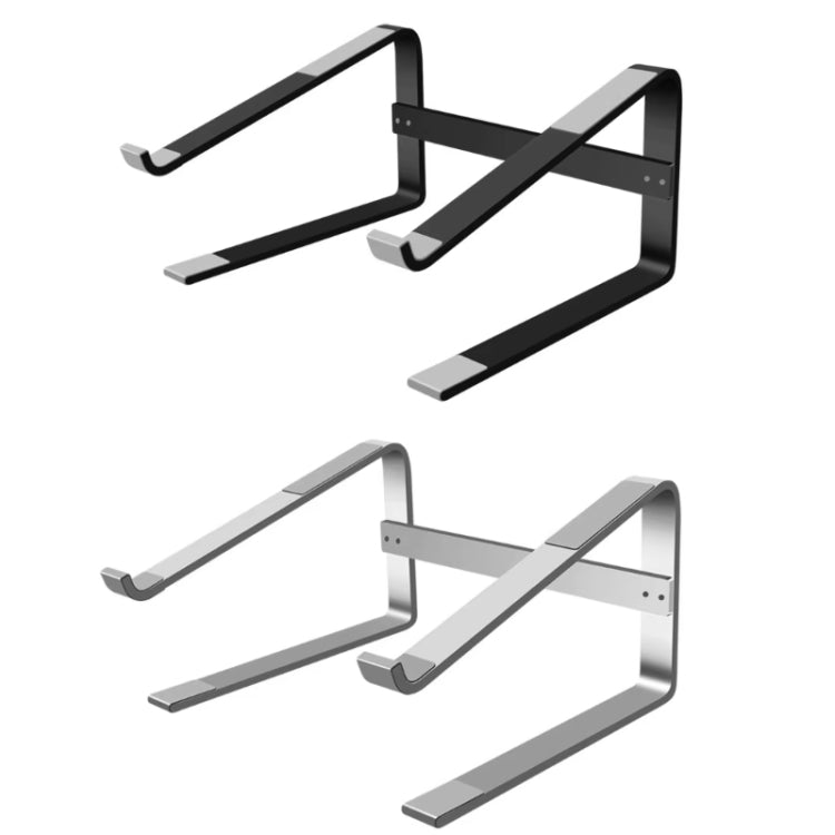 Soporte para computadora portátil de aleación de aluminio con mayor disipación de calor para escritorio, for 13-17 inch