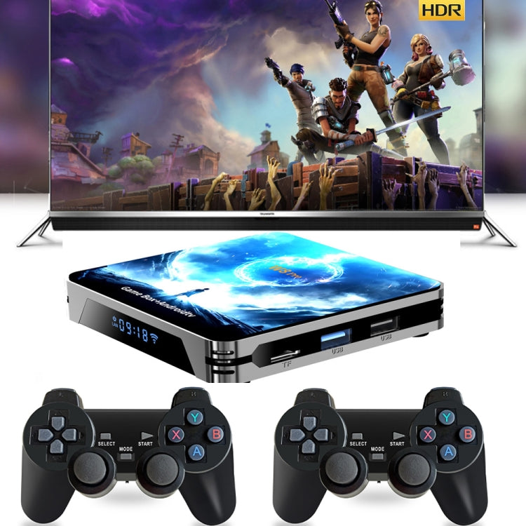 Consola de juegos retro con joystick inalámbrico HD de sistema dual W8PRO de 64 G con más de 36 000 juegos, EU Plug, US Plug, UK Plug, AU Plug