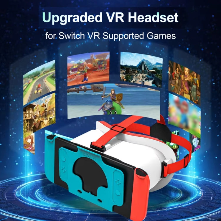 Gafas de realidad virtual DEVASO compatibles con Switch / Switch OLED Gaming Console, 1127225