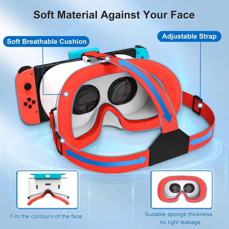 Gafas de realidad virtual DEVASO compatibles con Switch / Switch OLED Gaming Console, 1127225