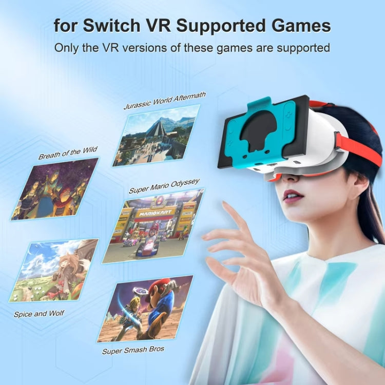 Gafas de realidad virtual DEVASO compatibles con Switch / Switch OLED Gaming Console, 1127225