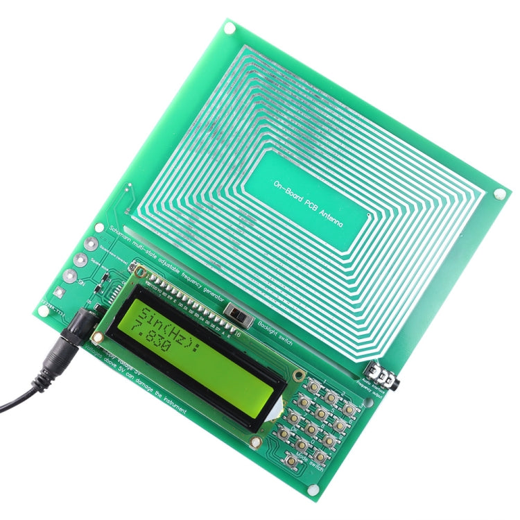 Generador de señales de onda Schumann de 0,001 Hz a 200 KHz y 7,83 Hz con modulación de frecuencia sinusoidal pura DDS, ZK-001