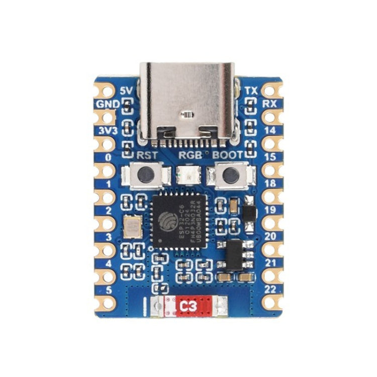 Placa de desarrollo de procesador dual Waveshare ESP32-C6 Mini WiFi 6 y Bluetooth 5, Zero, Zero-M
