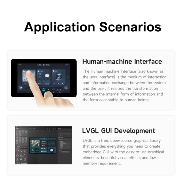Placa de desarrollo con pantalla táctil Waveshare ESP32-S3 de 7 pulgadas y resolución 800 x 480, 7-Inch