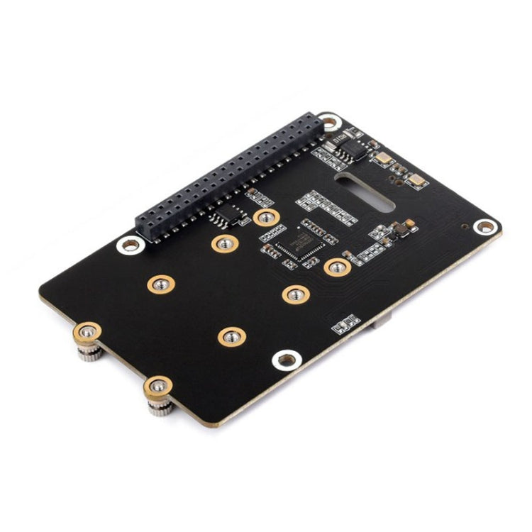 Adaptador PCIe a M.2 de 2 canales de Waveshare para Raspberry Pi 5, tipo B, protocolo NVMe, 27710