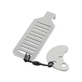 Bloqueador de puerta antirrobo para hotel y hogar, autodefensa femenina, Stainless Steel