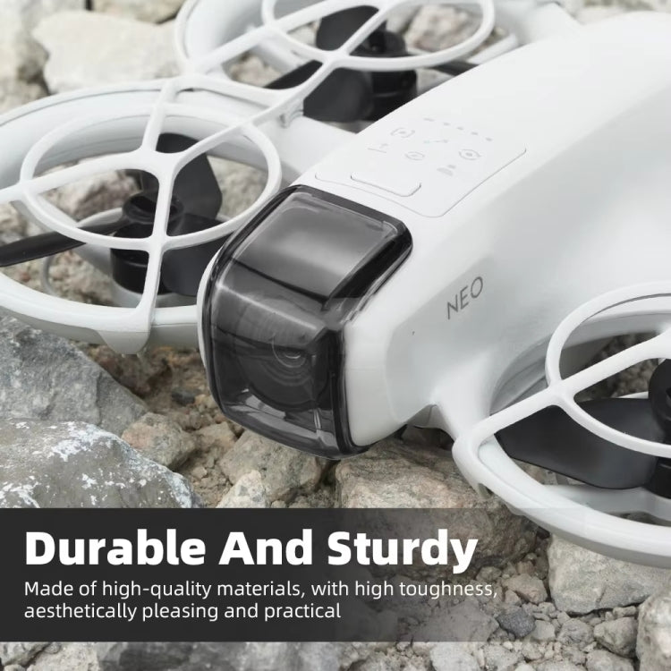 Cubierta protectora de lente para cámara DJI Neo Tapa de lente a prueba de polvo para cardán, For DJI Neo