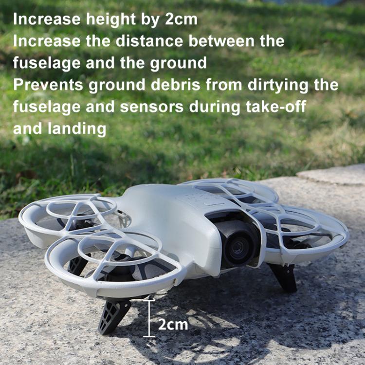 Soporte de mejora de altura de barra anticolisión para DJI Neo CQT, Bumper+Folding Stand