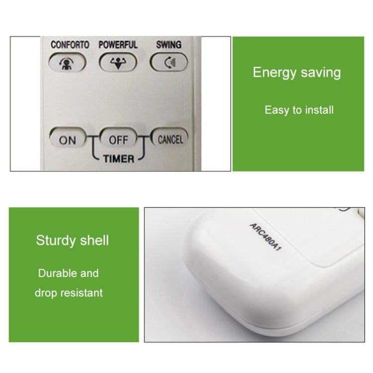 Mando a distancia por infrarrojos para aire acondicionado DAIKIN ARC480A1