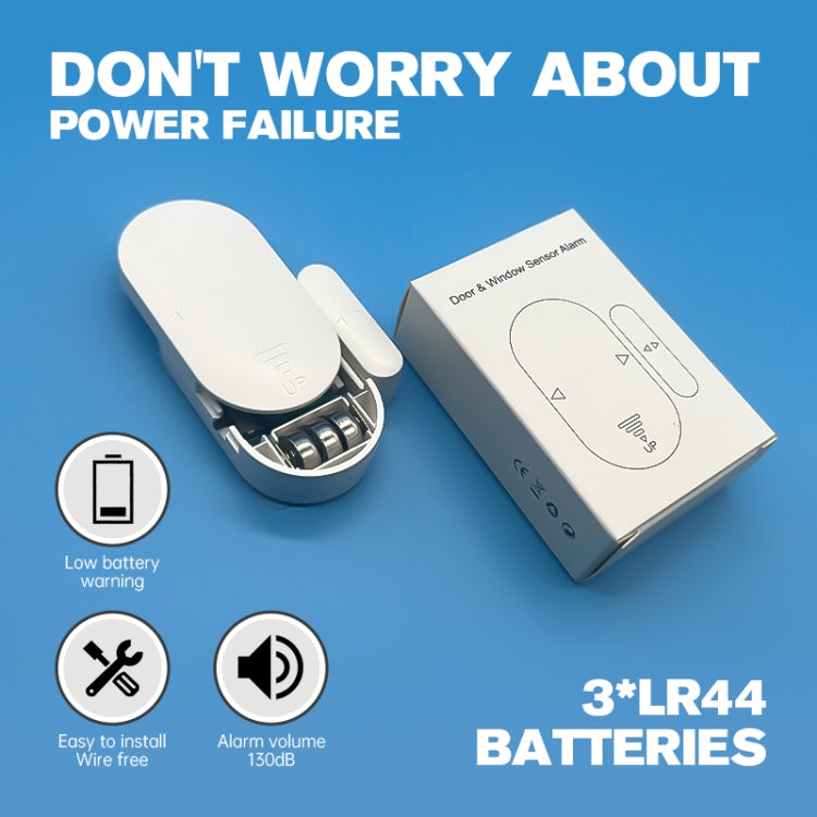 Alarma antirrobo multifuncional de alto decibel para puertas y ventanas del hogar