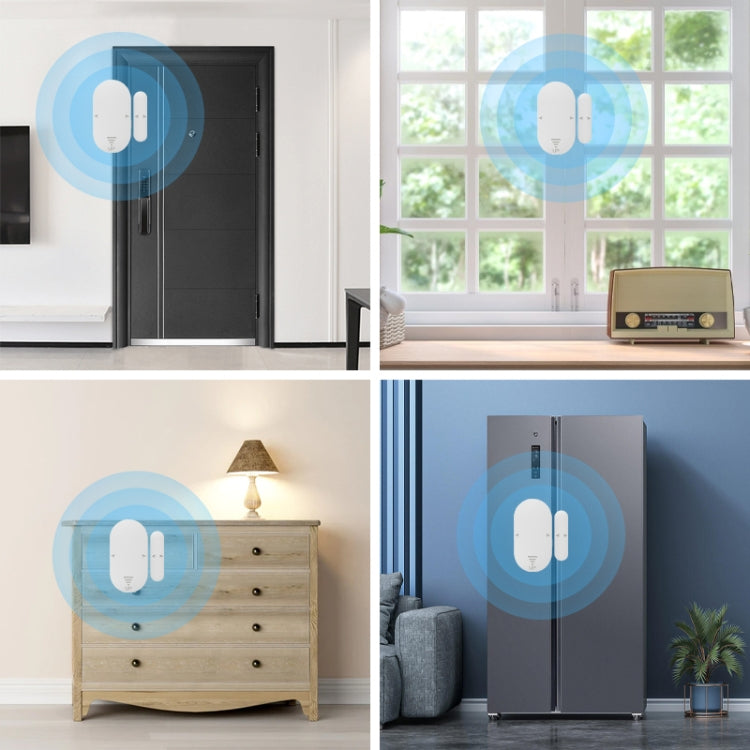 Alarma antirrobo multifuncional de alto decibel para puertas y ventanas del hogar