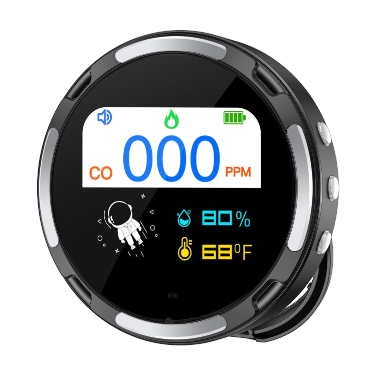 Detector de monóxido de carbono portátil e impermeable