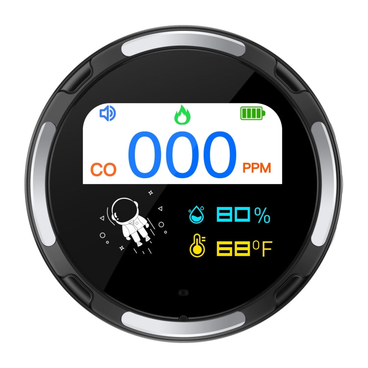 Detector de monóxido de carbono portátil e impermeable
