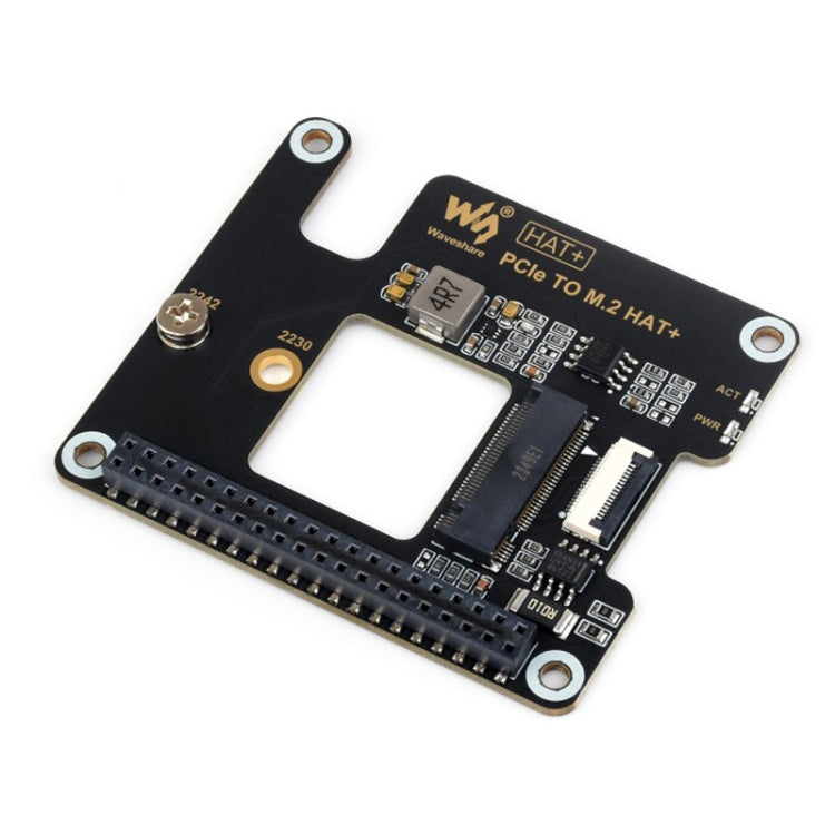 Adaptador PCIe a M.2 de Waveshare para Raspberry Pi 5, SSD M.2 con protocolo NVMe, Basic Kit, Basic Kit + 128GB, Basic Kit + 256GB