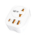 Enchufe convertidor universal 2USB + enchufe convertidor inteligente tipo C, UK Plug, US Plug, EU Plug