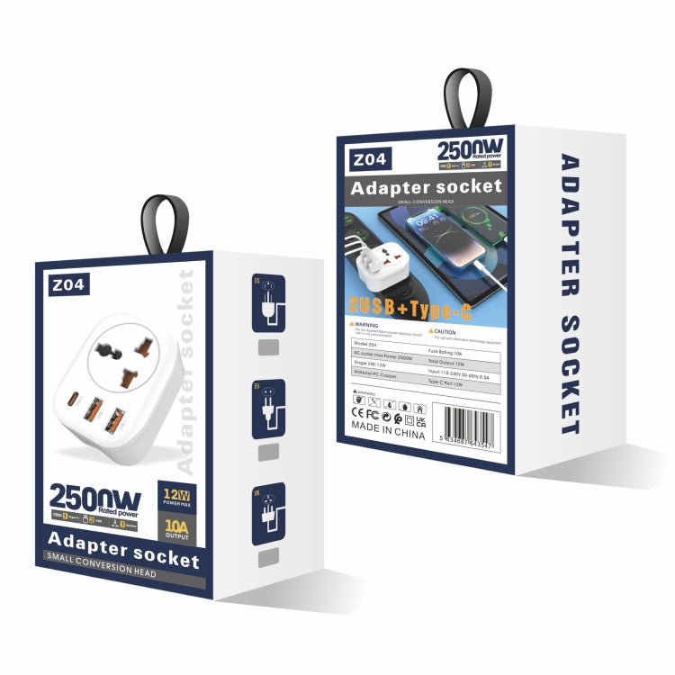 Enchufe convertidor universal 2USB + enchufe convertidor inteligente tipo C, UK Plug, US Plug, EU Plug