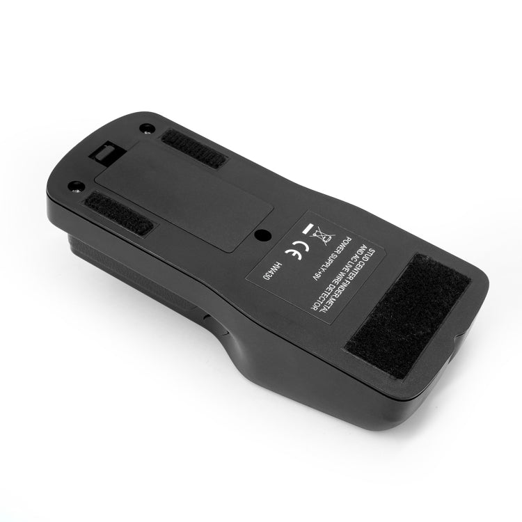 Detector de montantes de pared 5 en 1 HLW330 Detección de cables de CA, corriente de madera, centro de borde y metal, Silver, Orange, Black