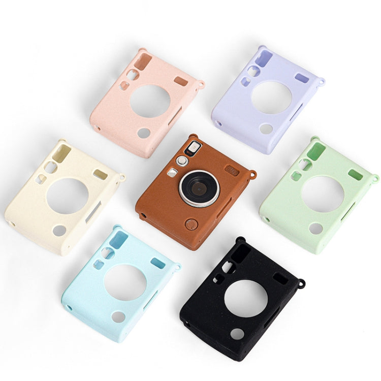 Estuche protector blando resistente al desgaste para Fujifilm Instax Mini EVO, Beige, Brown, Black, Pink, Purple, Blue, Green
