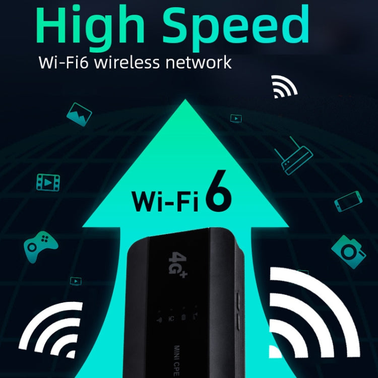 Enrutador enchufable 4G WiFi6 con puerto inalámbrico LTE y minipunto de acceso inalámbrico CPE, M10-EW