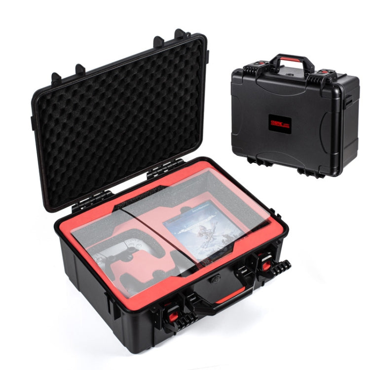 Estuche rígido resistente al agua para almacenamiento de consolas de juegos STARTRC GAMES, For PS5 Slim Hardshell Case