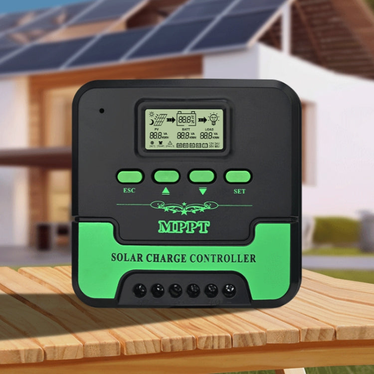 Controlador solar de identificación de iluminación inteligente MPPT de 12 V/24 V y 60 A, CM-D60, CM-D50