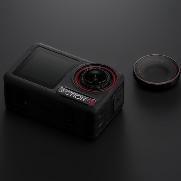 Tapa de lente de vidrio original DJI Osmo Action 5 Pro Tapa de lente resistente a caídas y rayones, Lens Cover
