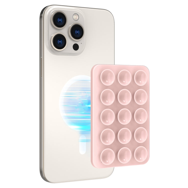 AhaStyle CY202 Soporte magnético para teléfono con ventosa Adhesivo de silicona con espejo