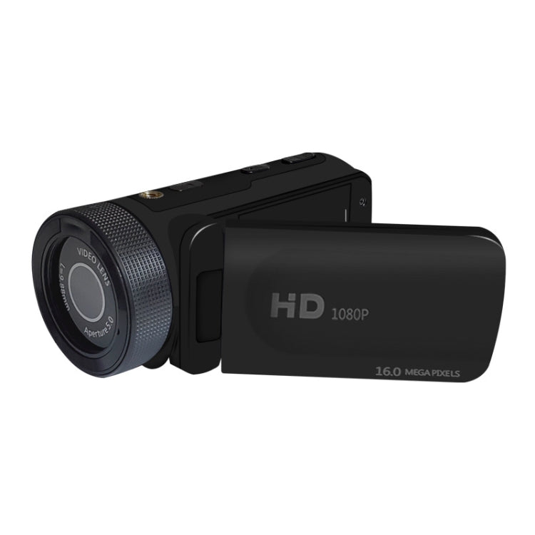 Cámara de video para vlogs con zoom digital de 16 MP y 16 aumentos y pantalla abatible de 2,4 pulgadas, Standard US Plug, Standard EU Plug, Standard UK Plug, Standard AU Plug, With Wide Angle & Mic US Plug, With Wide Angle & Mic EU Plug                ...