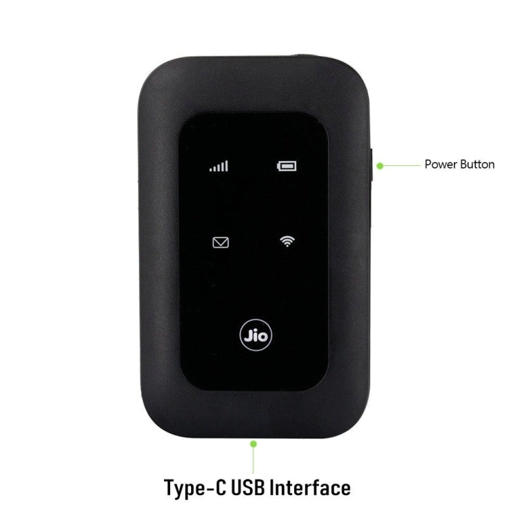 Enrutador de tarjeta SIM inalámbrico Jio MF680S 4G+ WiFi portátil, European Version, Asian Version