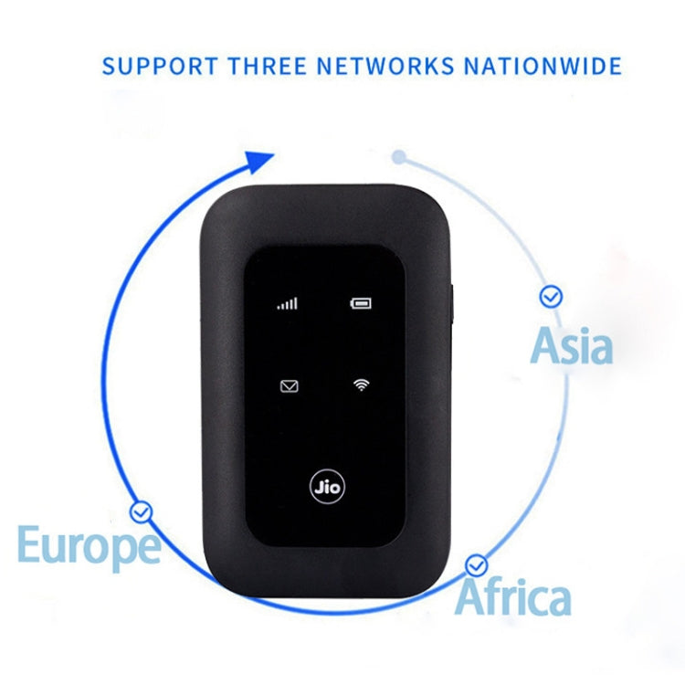 Enrutador de tarjeta SIM inalámbrico Jio MF680S 4G+ WiFi portátil, European Version, Asian Version