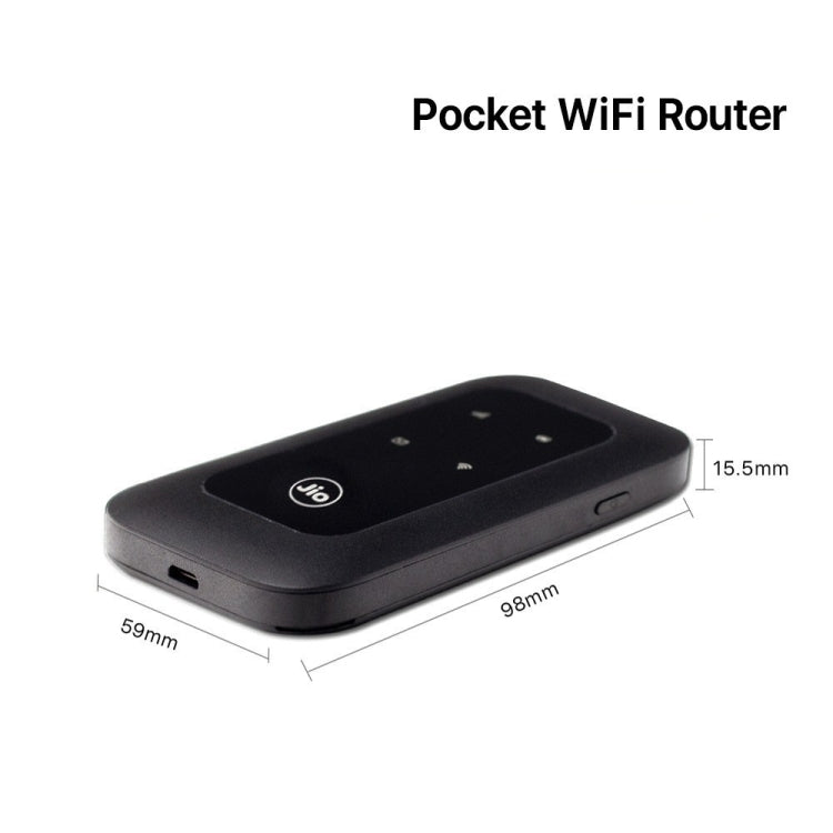 Enrutador de tarjeta SIM inalámbrico Jio MF680S 4G+ WiFi portátil, European Version, Asian Version