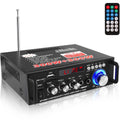 Amplificador estéreo de alta fidelidad AV-298BT 300W+300W Amplificador digital de karaoke para audio doméstico con Bluetooth, EU Plug, US Plug, UK Plug, AU Plug