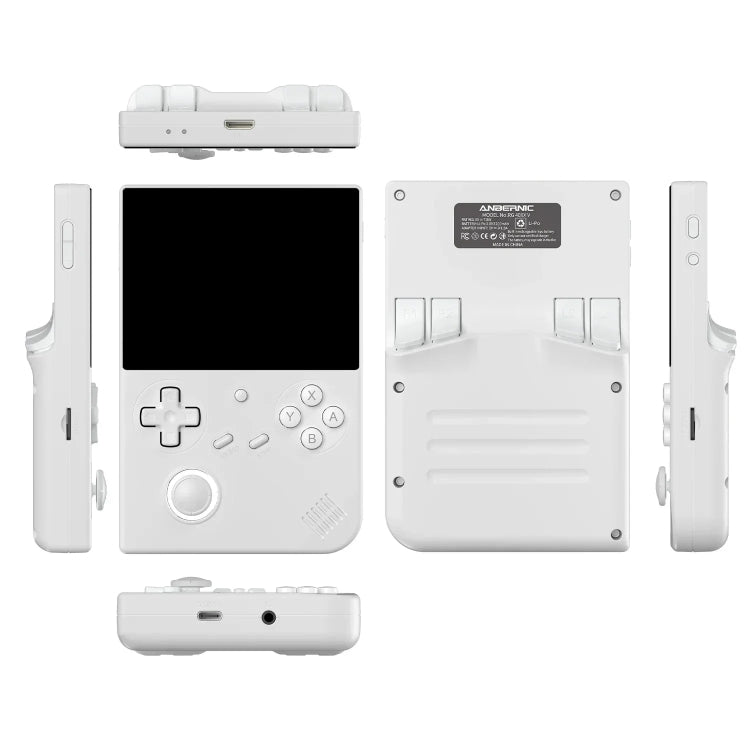 Consola de juegos retro portátil ANBERNIC RG40XXV con joystick y pantalla HD vertical y luz ambiental, 64GB, 64GB+128GB, 64GB+256GB