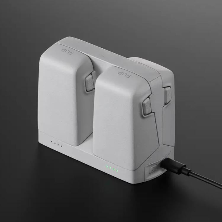 El concentrador de carga paralela DJI Flip original puede almacenar y cargar 2 baterías, Flip Parallel Charging Hub