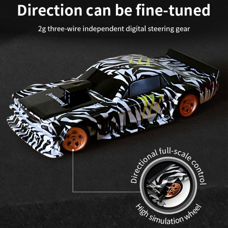 Mini coche de control remoto con tracción en las cuatro ruedas, a escala 1:43, que se puede derrapar y cargar, 4301 Black Mustang, 4302 Blue M3, 4303 Orange 911, 4304 Silver GTR, 4301G Black Mustang With Gyroscope, 4302G Blue M3 With Gyroscope         ...