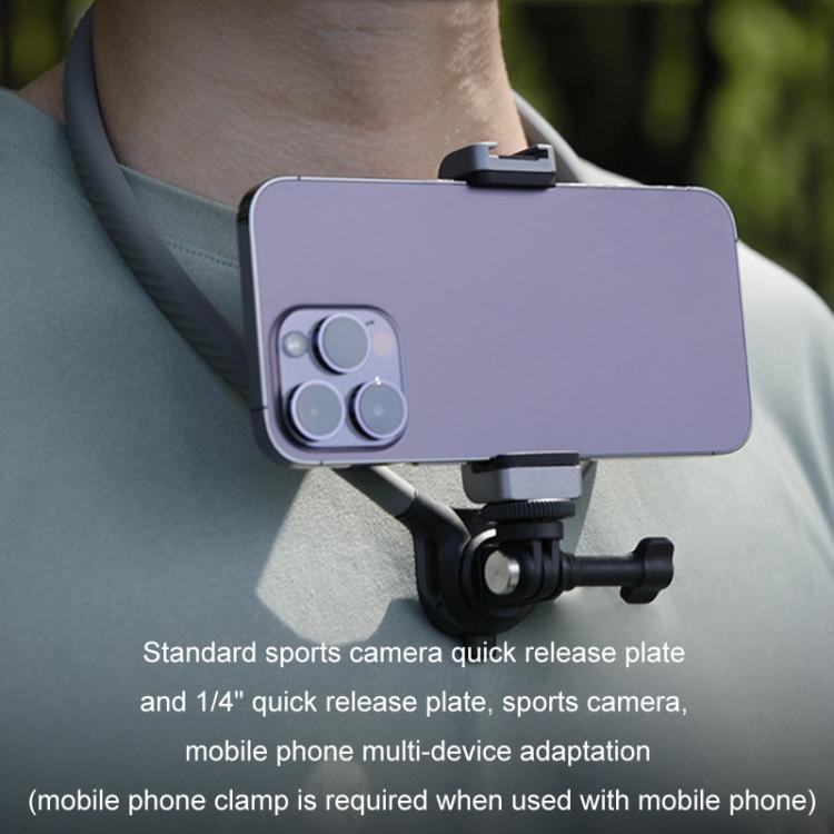 Soporte de cuello para cámara deportiva PGYTECH para tomas en ángulo, P-GM-153, P-GM-153 Set