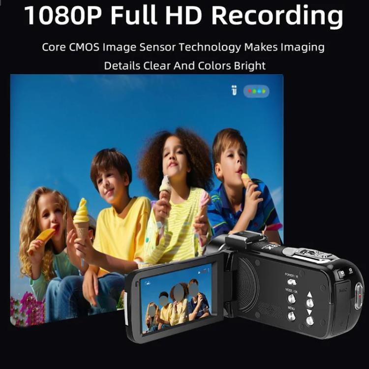 Cámara digital infrarroja con visión nocturna HD Ordro 1080P 30 fps, B320 Black, B320 Gold