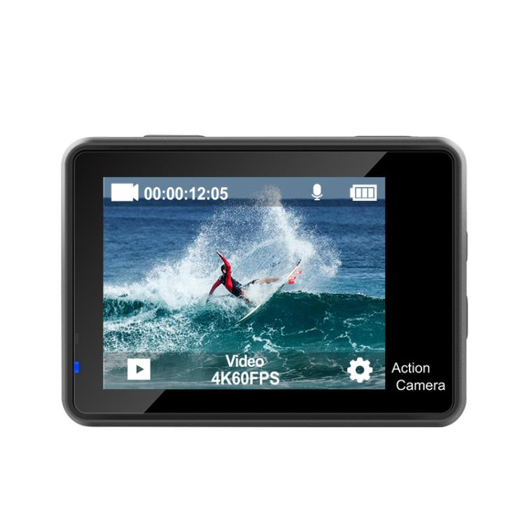 Cámara deportiva con control remoto, pantalla dual, gran angular, EIS, antivibración, táctil, a color, WIFI, Q60TR