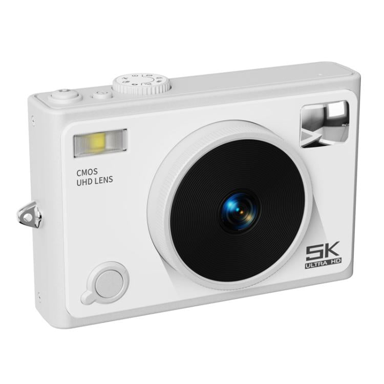 Cámara digital 5K WiFi 72MP Doble lente Enfoque automático Zoom digital 18x Filtros de color para estudiantes Cámara de belleza CCD