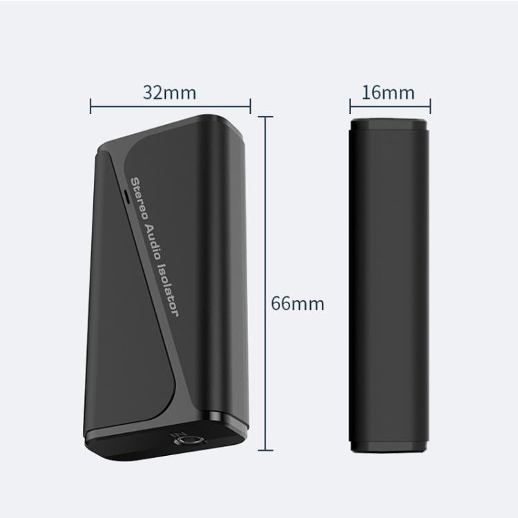 Receptor aislador de tierra común de audio Bluetooth 5.4 Reductor de ruido antiinterferencias, M29