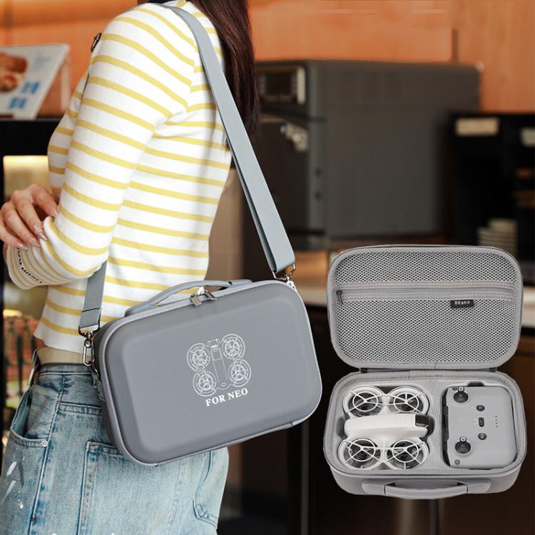 Estuche rígido de PU para DJI Neo BKANO NE-010, bolsa de almacenamiento, bolso de hombro, NE-010