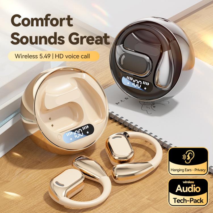 Auriculares Bluetooth con pantalla digital supraaural con traducción inteligente por IA M76