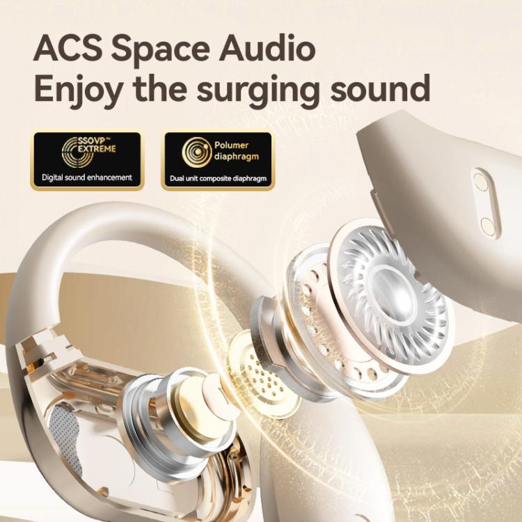 Auriculares Bluetooth con pantalla digital supraaural con traducción inteligente por IA M76