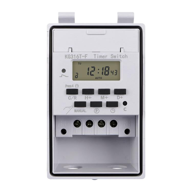 Temporizador inteligente con interruptor automático para el hogar de 220 V