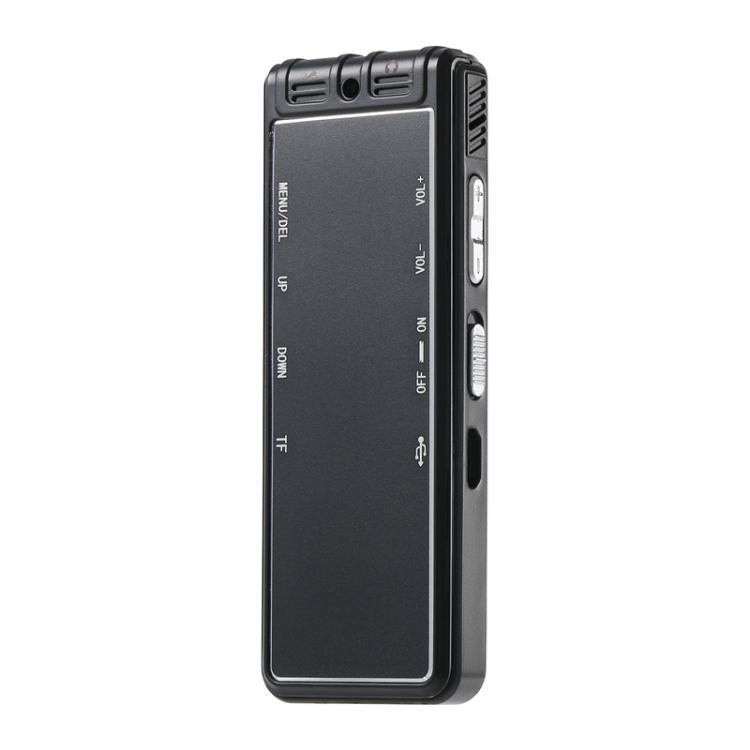 Grabadora de entrevistas con pantalla LED de 0,8 pulgadas SK6, reproductor de MP3 recargable por USB, Without Memory, 32GB