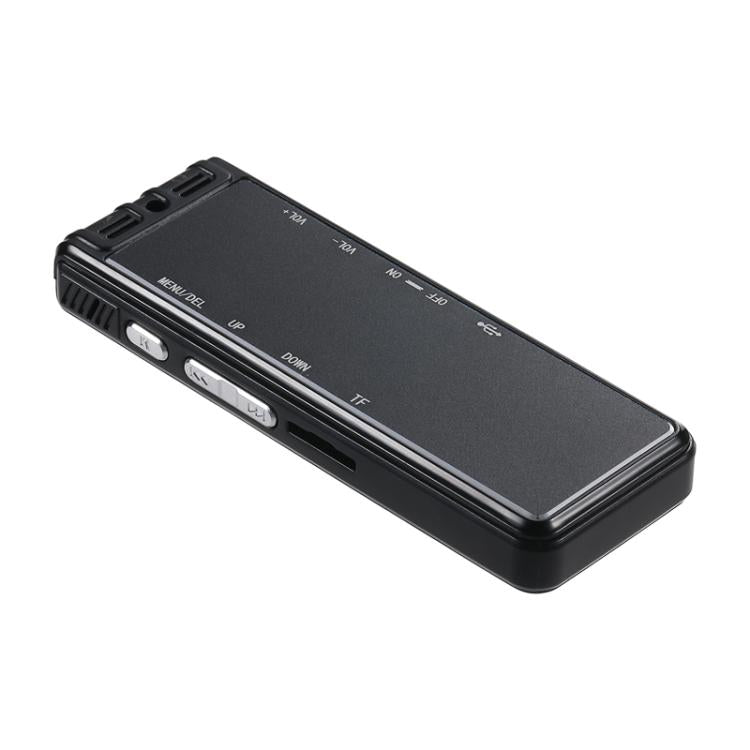Grabadora de entrevistas con pantalla LED de 0,8 pulgadas SK6, reproductor de MP3 recargable por USB, Without Memory, 32GB