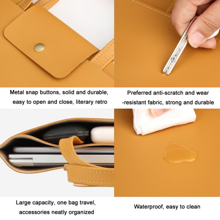 Bolso de mano para ordenador portátil, para iPad, MacBook, Lenovo, Huawei, bolso interior para ordenador, maletín, 13/14 inch, 15/16 inch