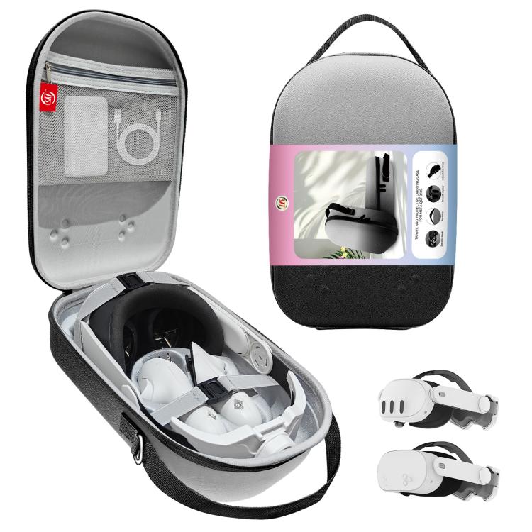 Bolsa de almacenamiento JYS para auriculares de realidad virtual Meta Quest 3S/3
