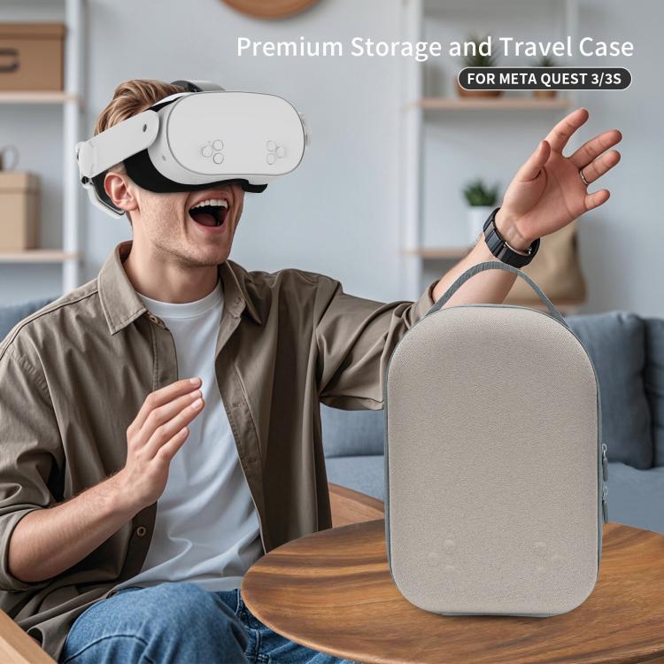 Bolsa de almacenamiento JYS para auriculares de realidad virtual Meta Quest 3S/3