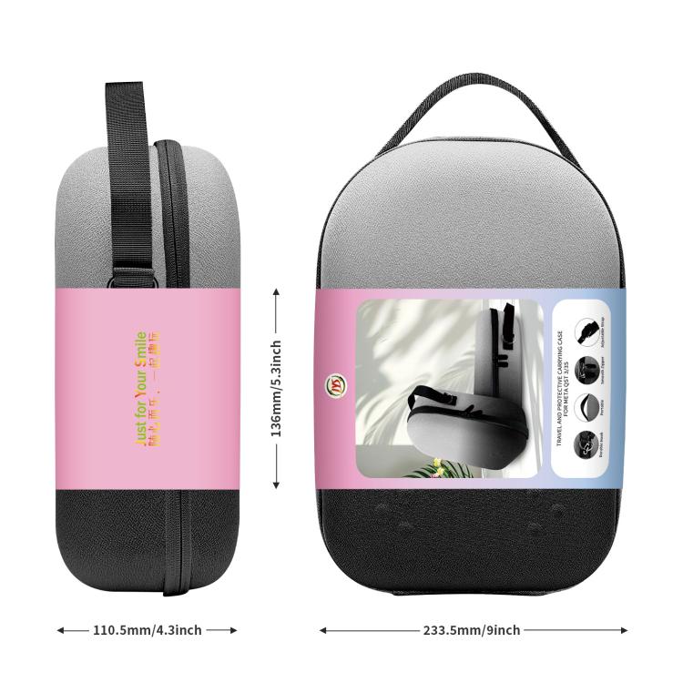 Bolsa de almacenamiento JYS para auriculares de realidad virtual Meta Quest 3S/3